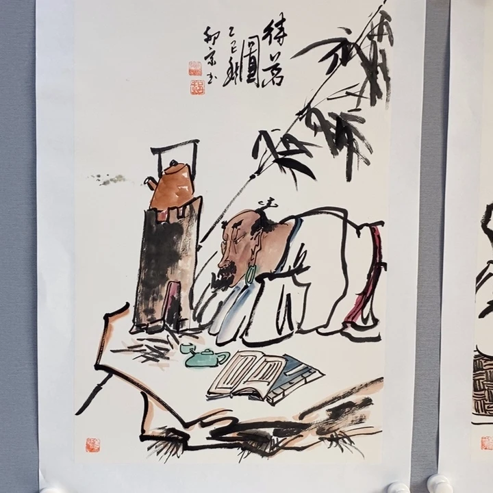 国画亲笔手绘原创