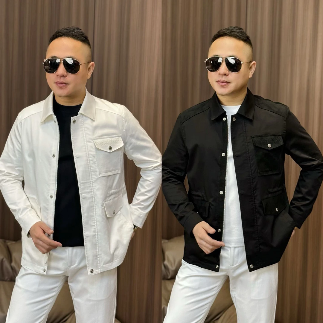 孙先生｜列装风外套男款春季新款翻领大口袋外套6651