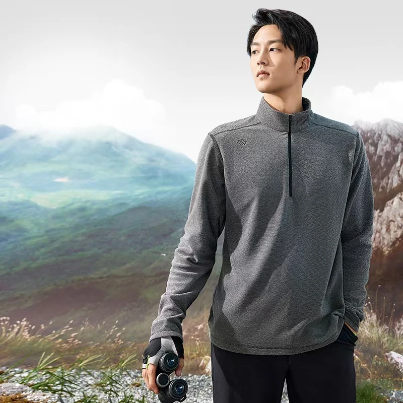 套头抓绒衣摇粒绒外套冲锋衣内胆户外男士春秋长袖休闲保暖秋冬