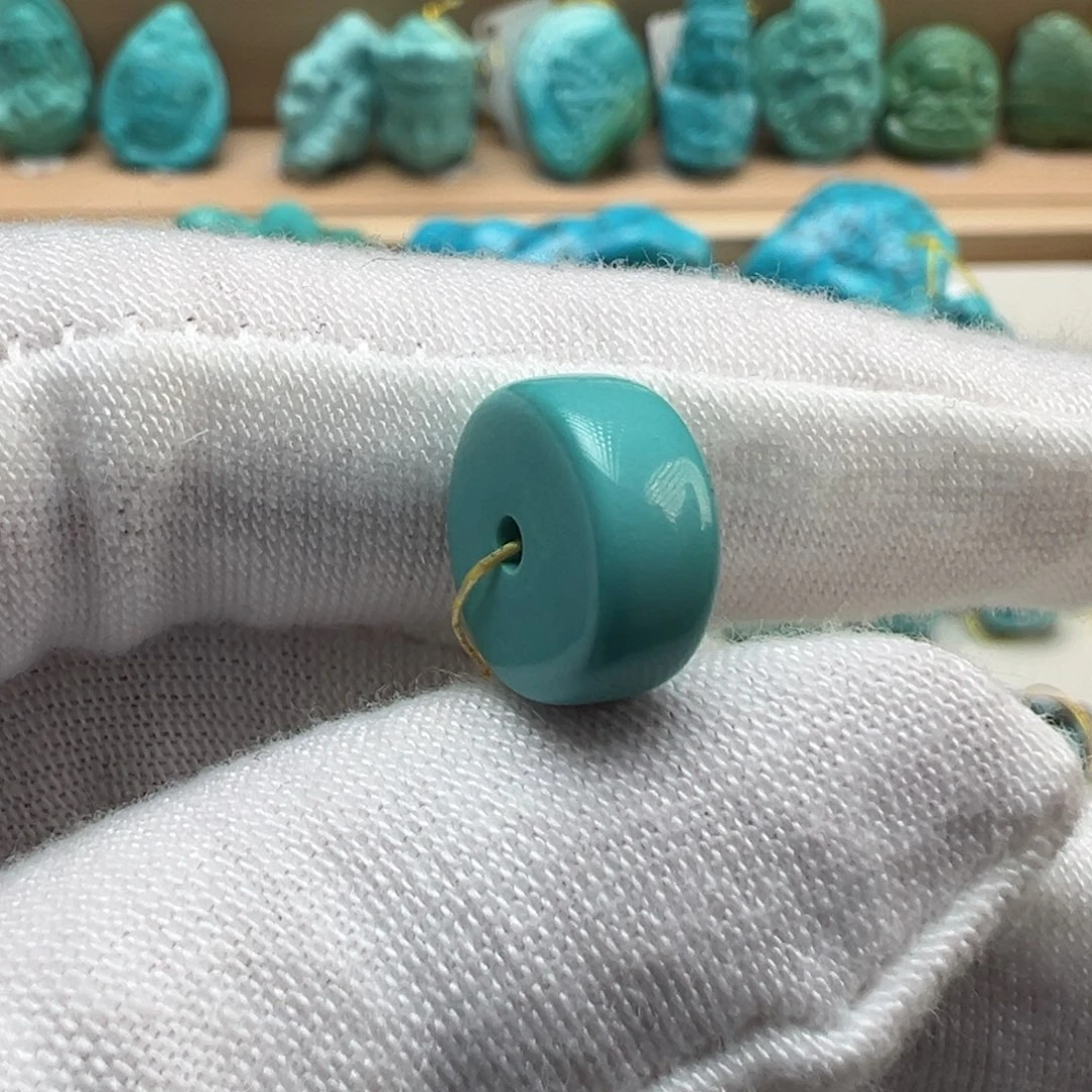 绿松石未镶嵌配饰11*5.1