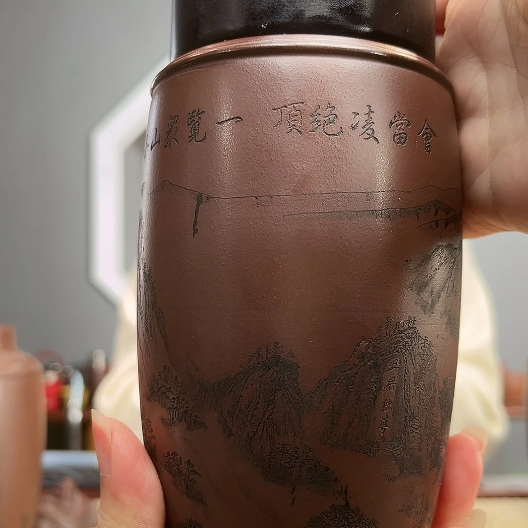 紫砂茶杯精品紫砂杯