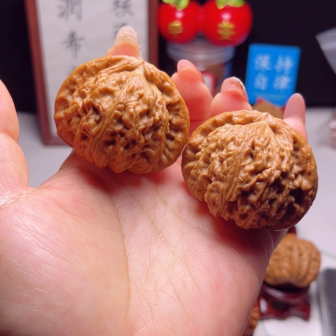 文玩核桃吊坠47尺全品大白