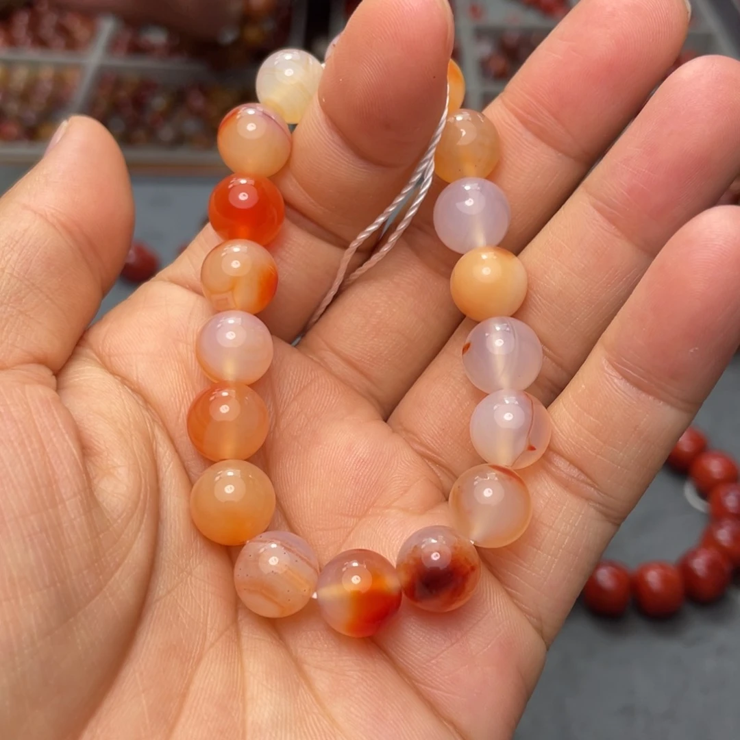 南红玛瑙手串10多样性发1未镶嵌