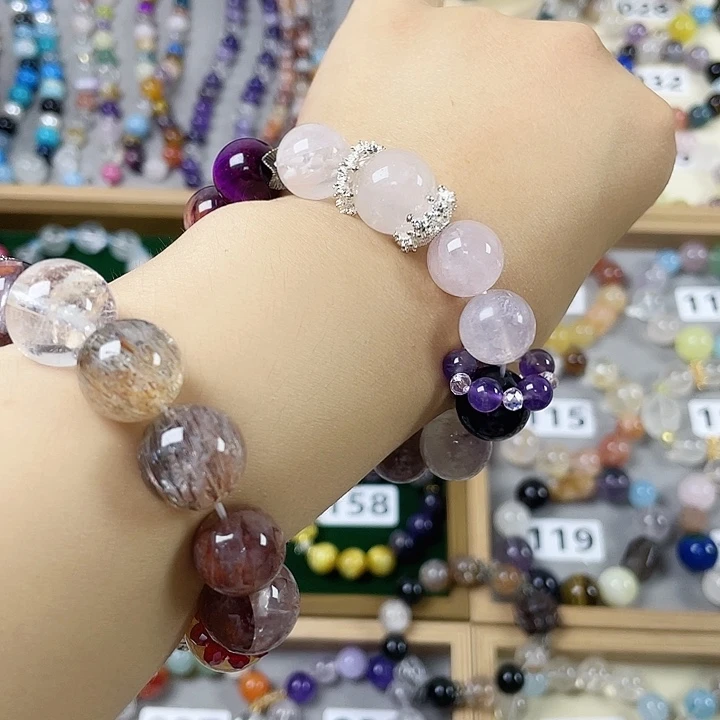 银S925镶嵌手链水晶