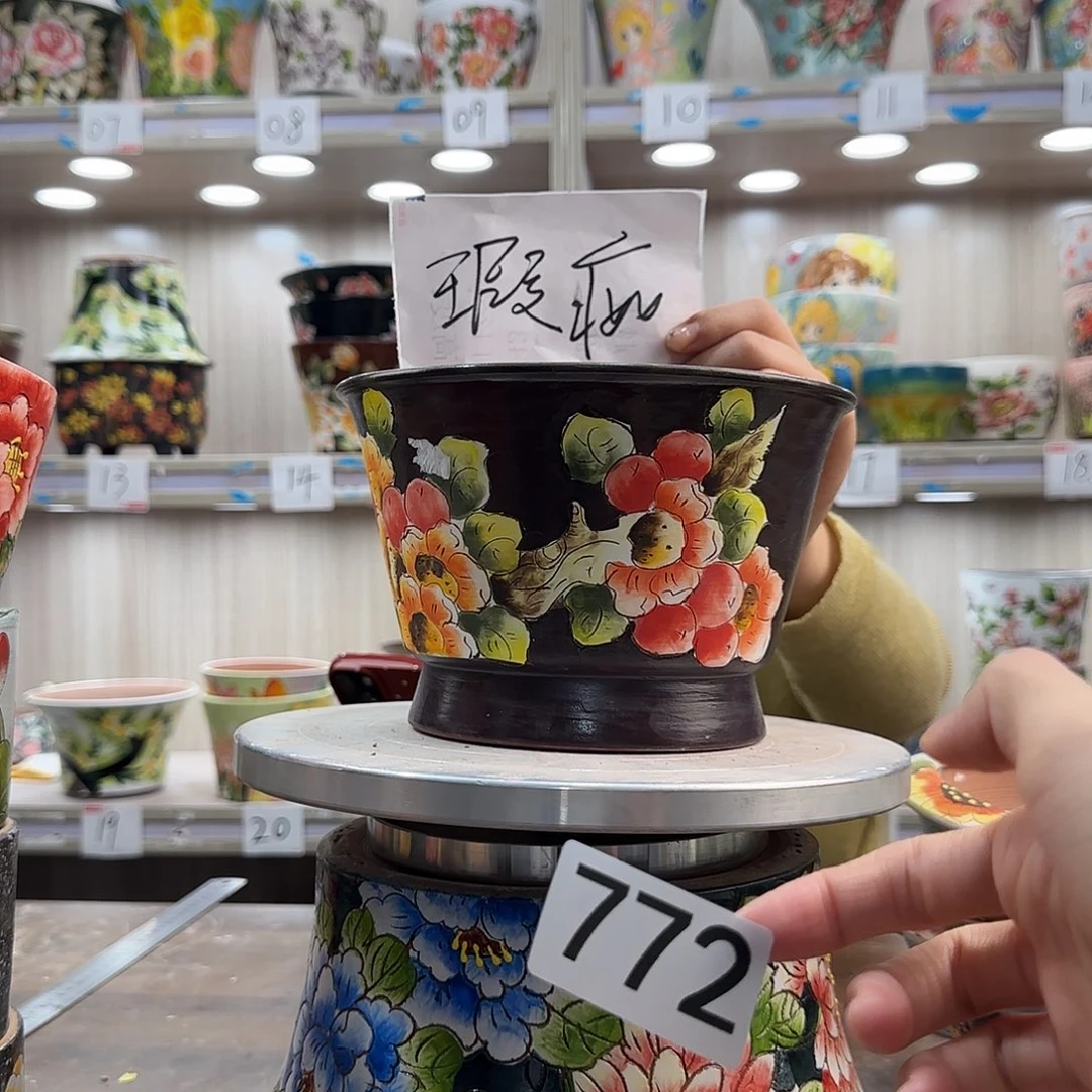 花盆紫砂瑕疵瑕疵772