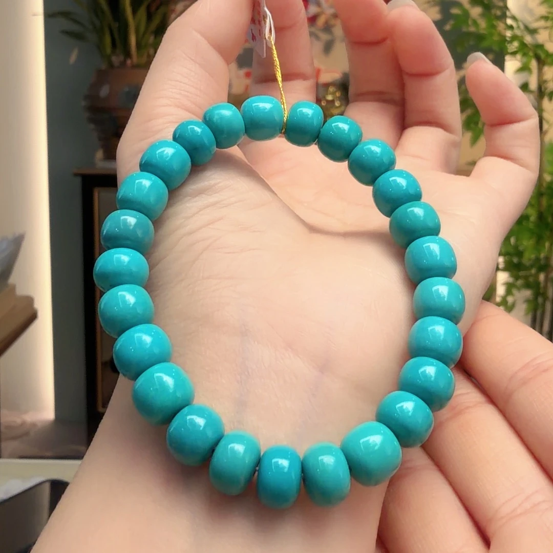 绿松石未镶嵌颈饰