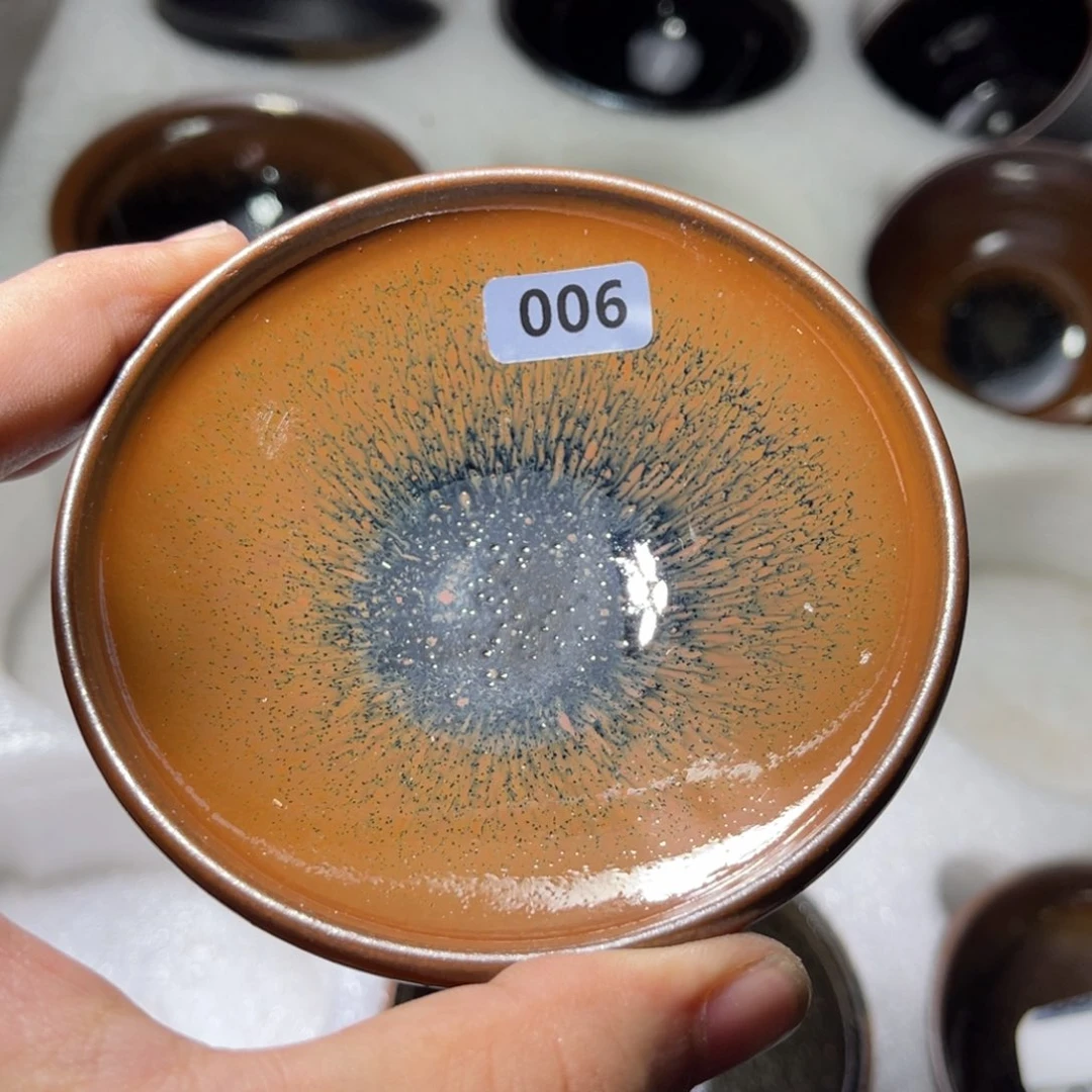 茶盏原矿原釉柴烧建盏