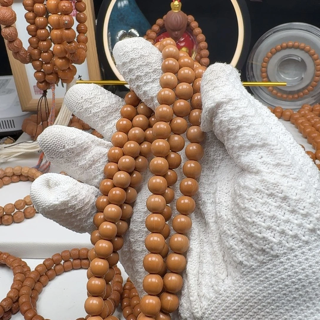 龙***海手串猴头核桃猴头圆珠8+ 脖挂