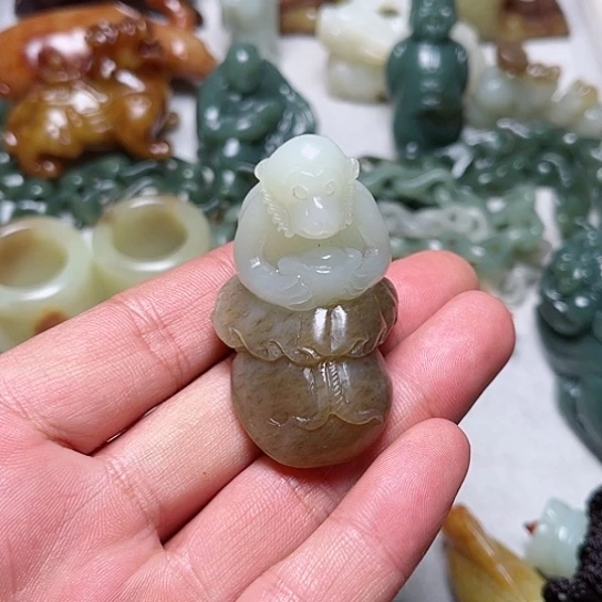 【闪购商品】和田玉吊坠(不含链)未镶嵌去**真