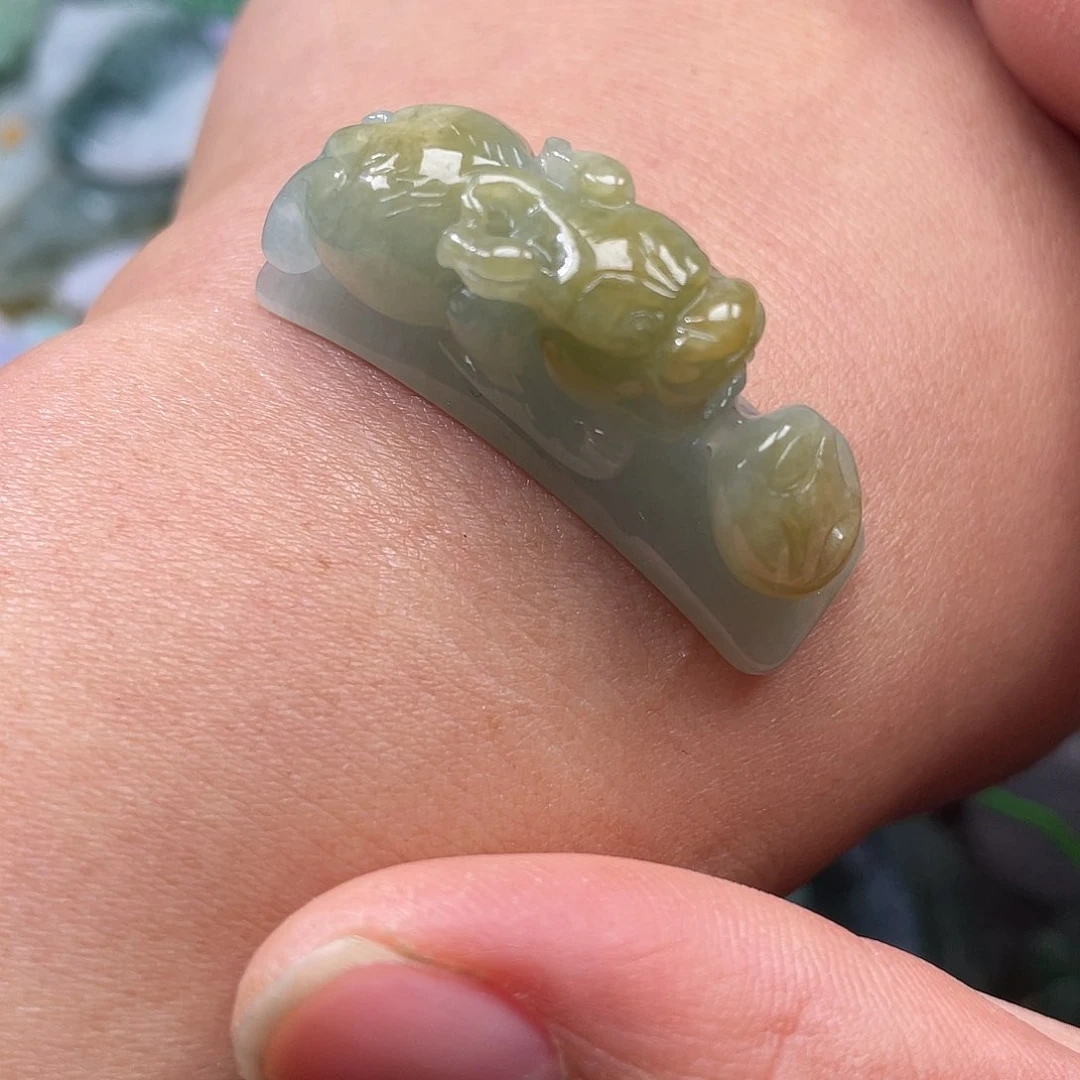 颈饰未镶嵌翡翠翡玉缘翡翠