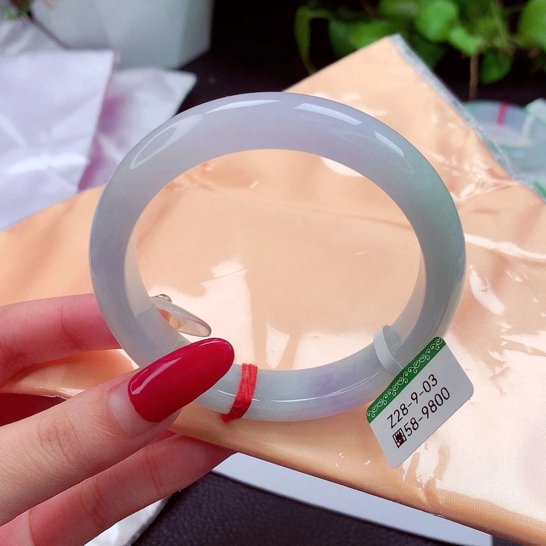 翡翠未镶嵌手镯缅甸天然a货翡翠手镯