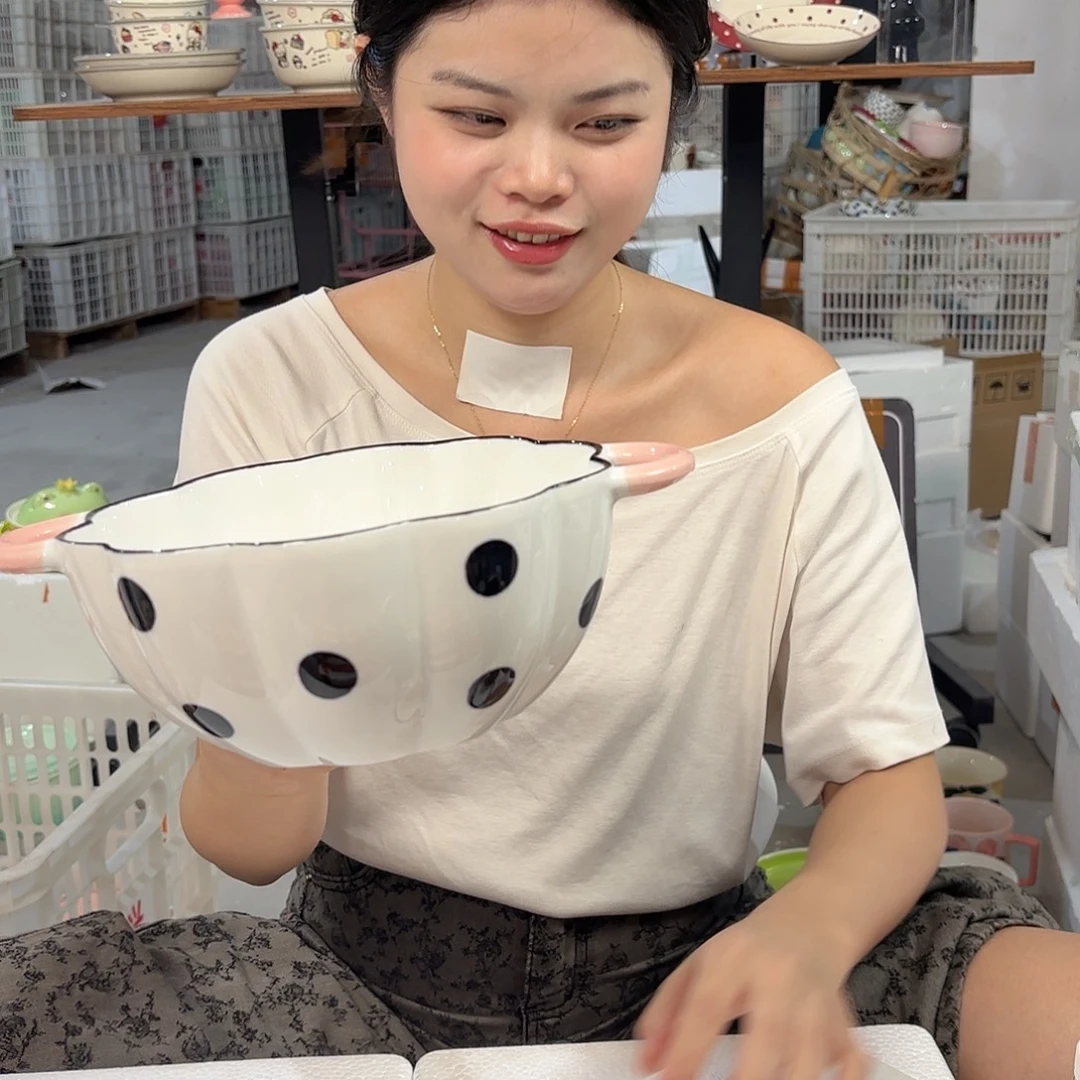 瓷微瑕陶瓷餐具釉下彩