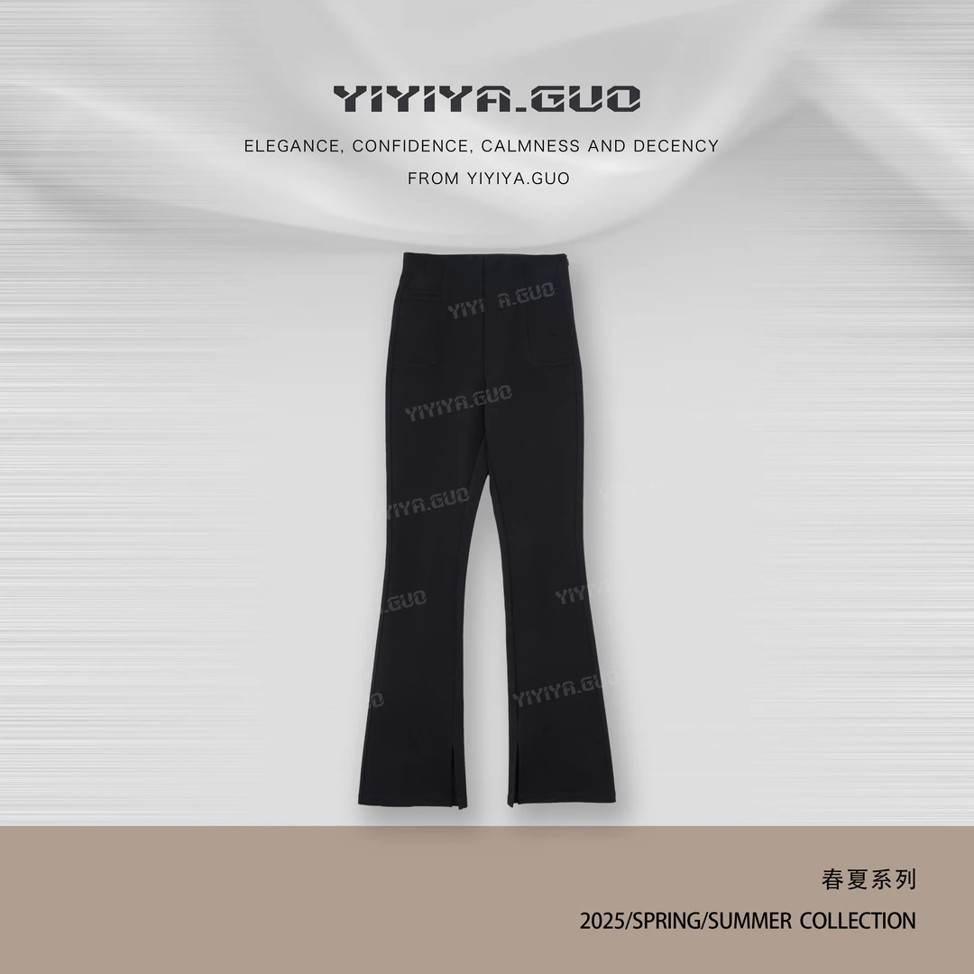 yiyiya.Guo艺艺吖【腿精裤2.0升级版】松紧腰长腿裤25SS0121