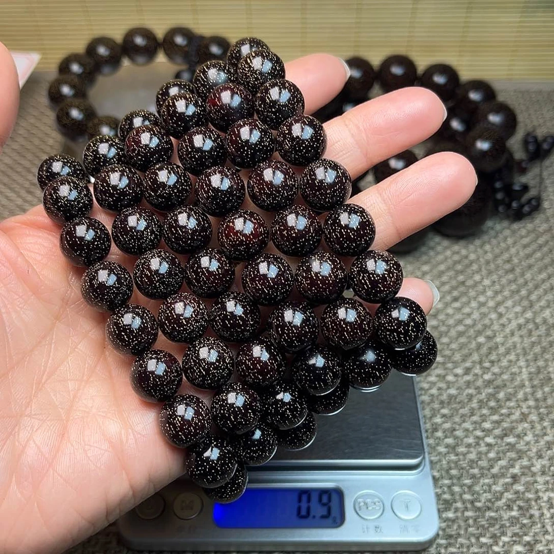 檀香紫檀（小叶紫檀）1.2 108颗 爆星