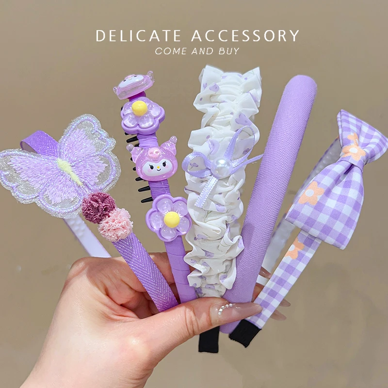 【儿童】甜美蝴蝶结压发箍宝宝防滑捆发卡韩式公主头饰儿童头箍新款