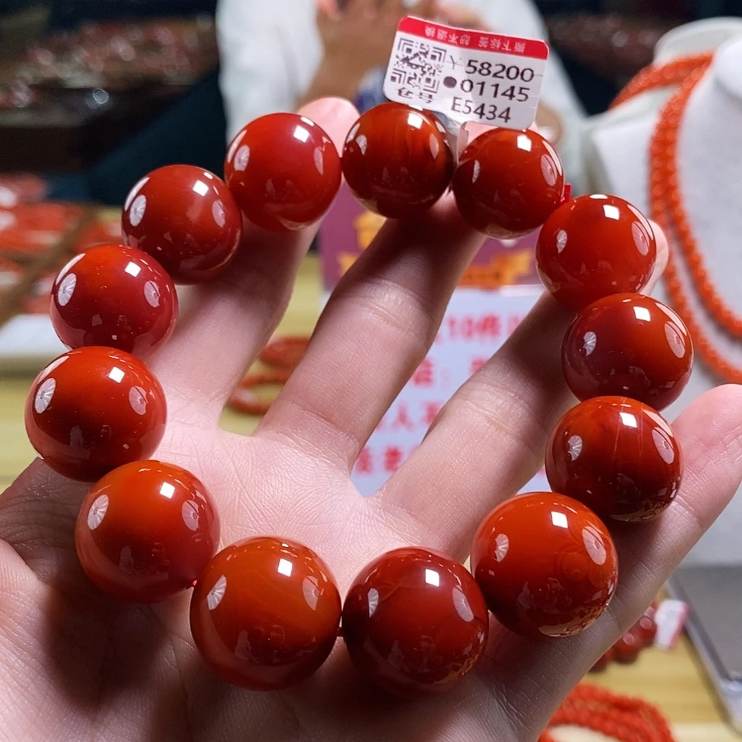 未镶嵌瓦西云端  19mm  多样性发一南红玛瑙