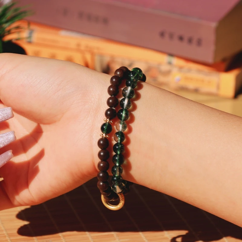 李主·鹅梨·青云【安梦 | 情绪】  双圈手串 合香珠6mm