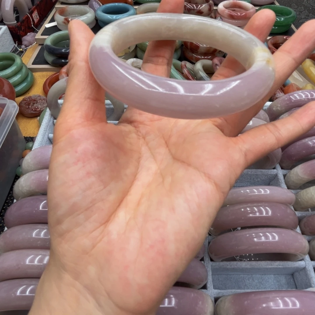 石英质玉未镶嵌圈口62