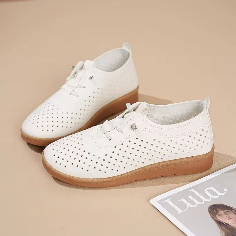 2025夏季新款平底凉鞋软底豆豆平底一脚蹬