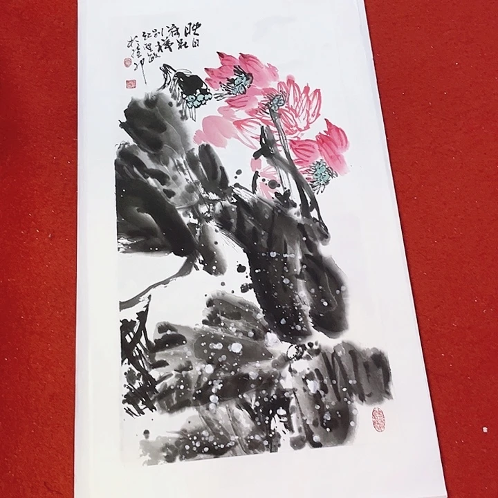 国画张圣敏先生纯手绘作品