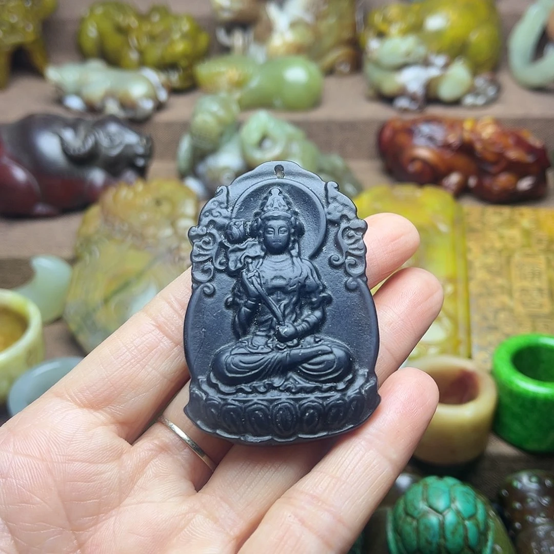 白玉菩提吊坠148。。