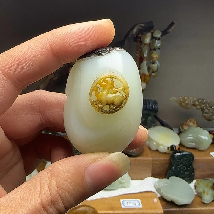 和田玉挂件未镶嵌༄****