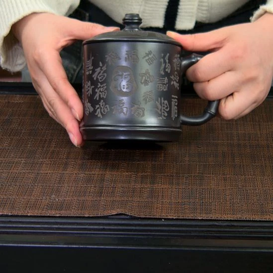 茶杯紫砂高货放漏