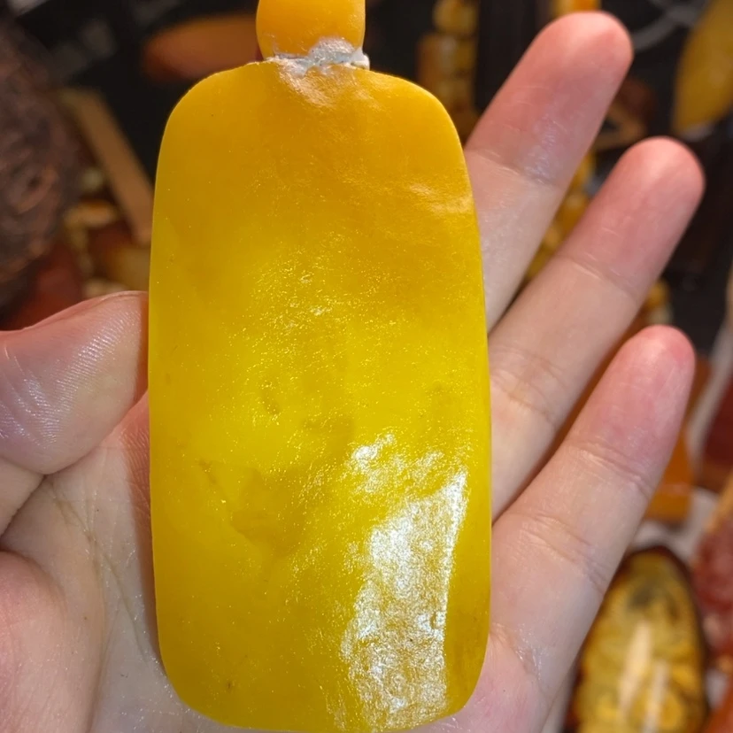 【闪购商品】定制琥珀心**慧裸石，。