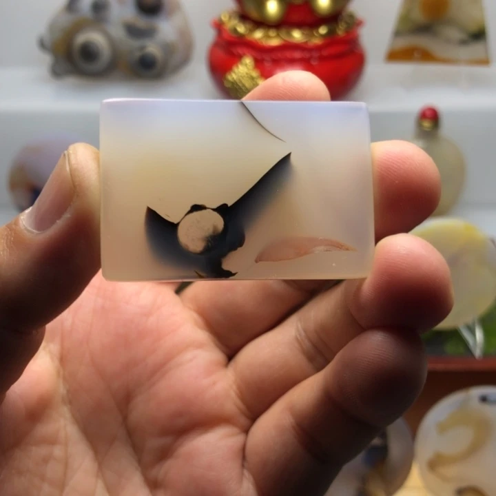 玛瑙/玉髓未镶嵌玛瑙花片
