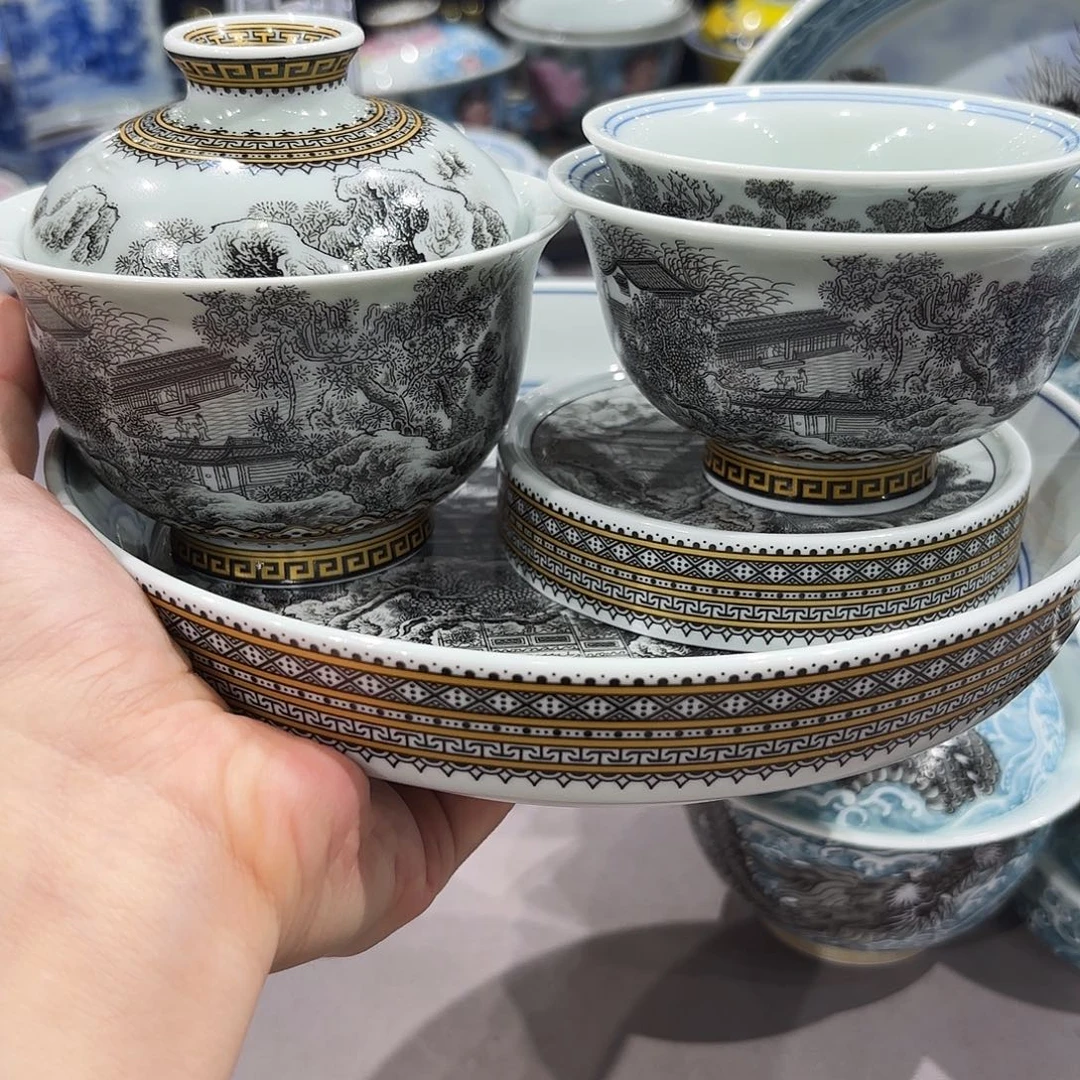 瓷片景德镇瓷器精品展示