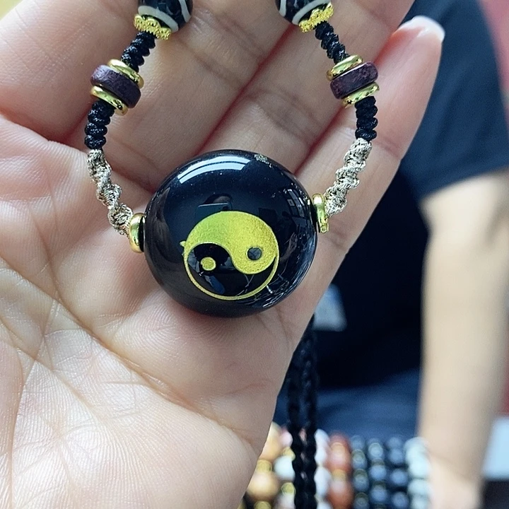 玛瑙/玉髓颈饰合金