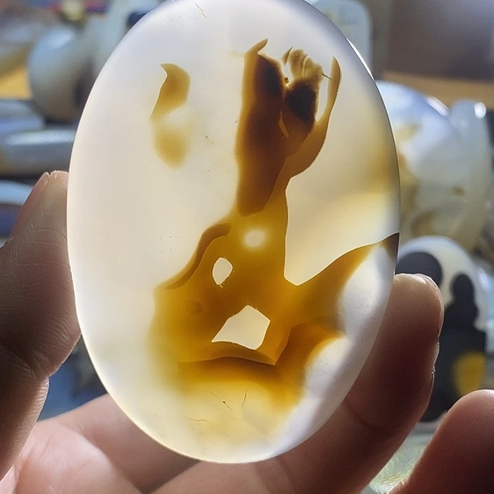 未镶嵌颈饰玛瑙/玉髓