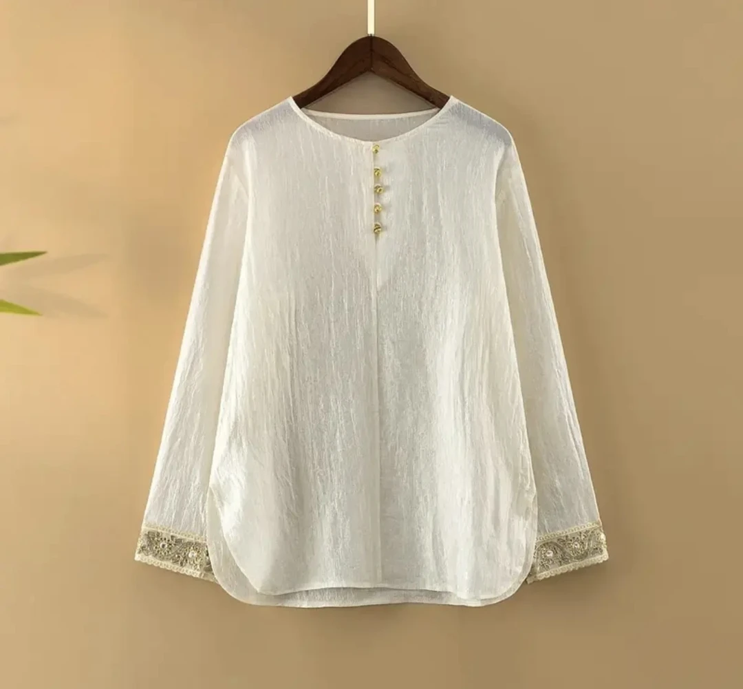 X春夏时尚气质中年女装宽松重视小衫G250003