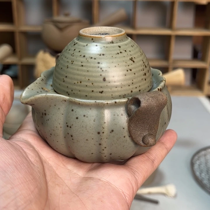 壶老段烧陶瓷茶器