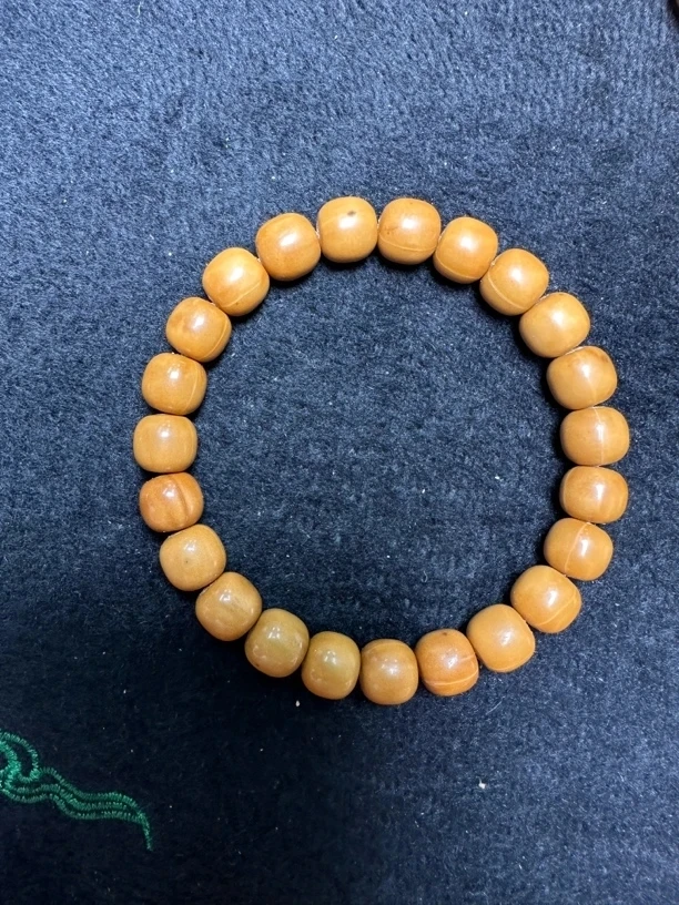 （未编织）猴头老型桶珠微瑕（黑点，微油，介意勿拍）813