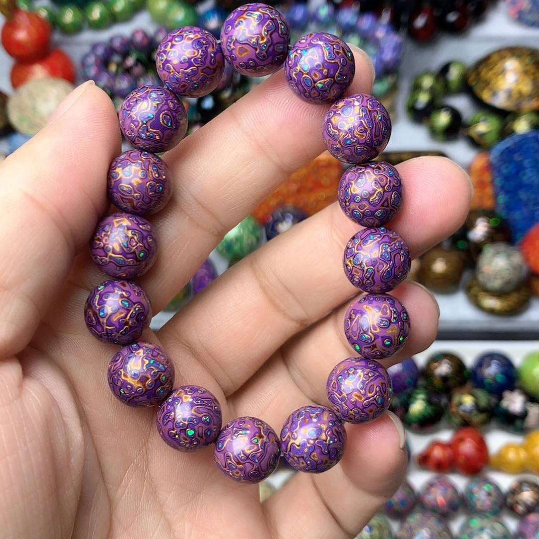 保真非遗大漆工艺细欧1.2手串特惠