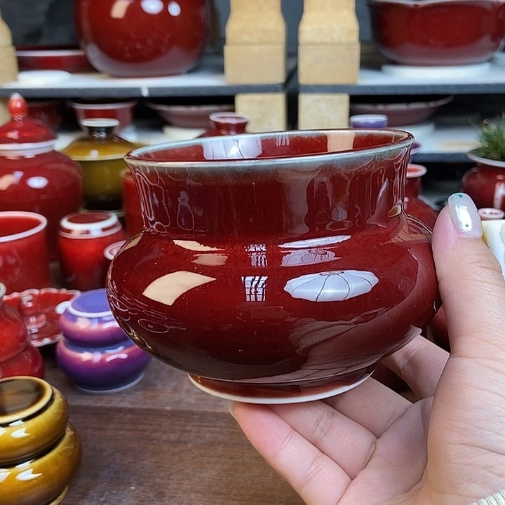 陶瓷景德镇名陶坊原矿郎红