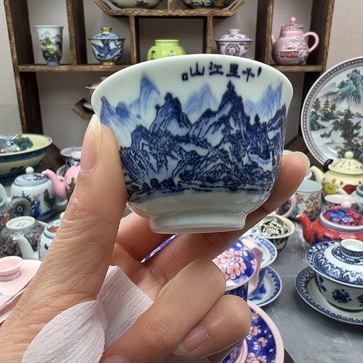 摆件陶景德镇陶瓷567老厂瓷2