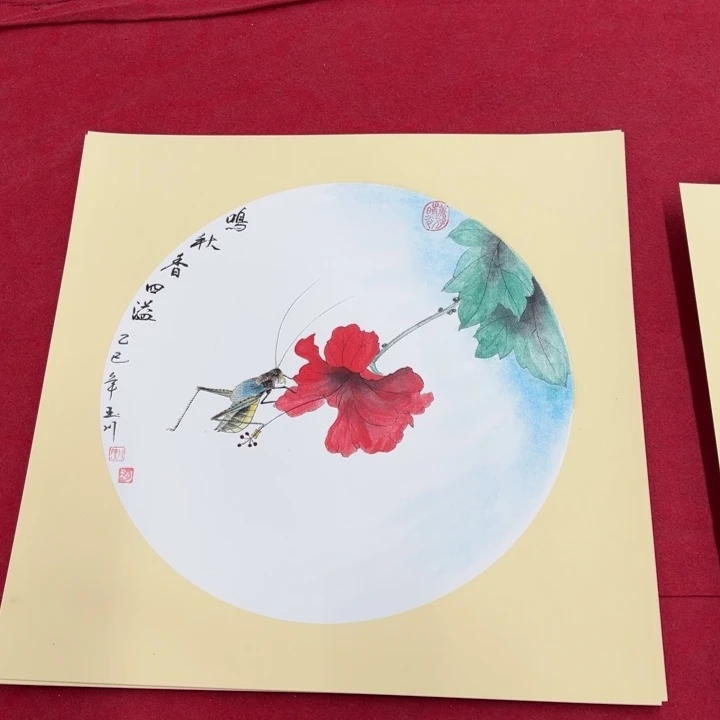 国画花鸟等多种鸟类和