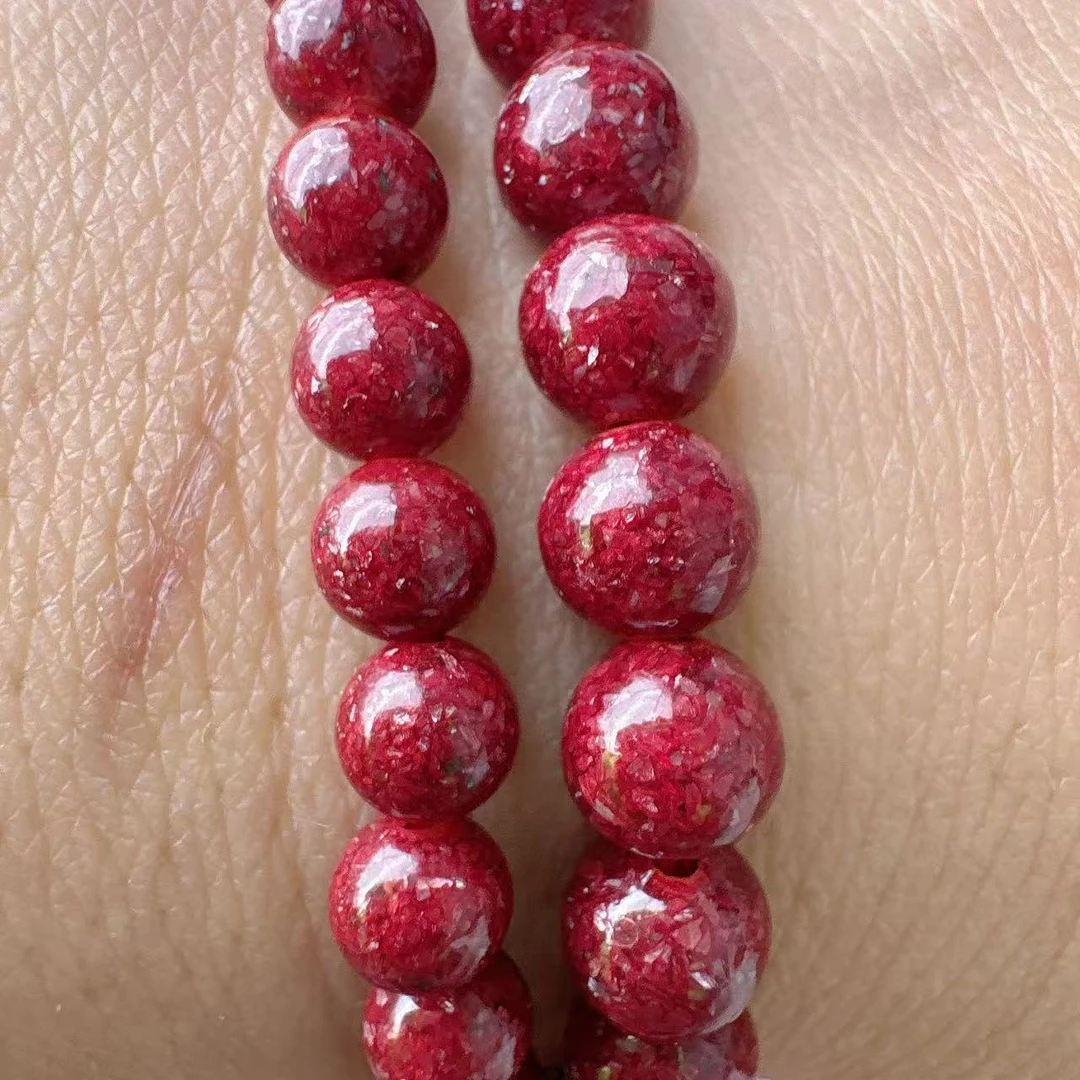 含辰砂工艺品（ 晶体5寸，6寸，）手链气质百搭精美