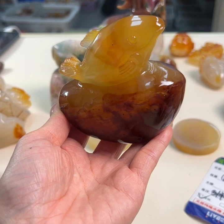 玛瑙/玉髓吊坠(不含链)未镶嵌