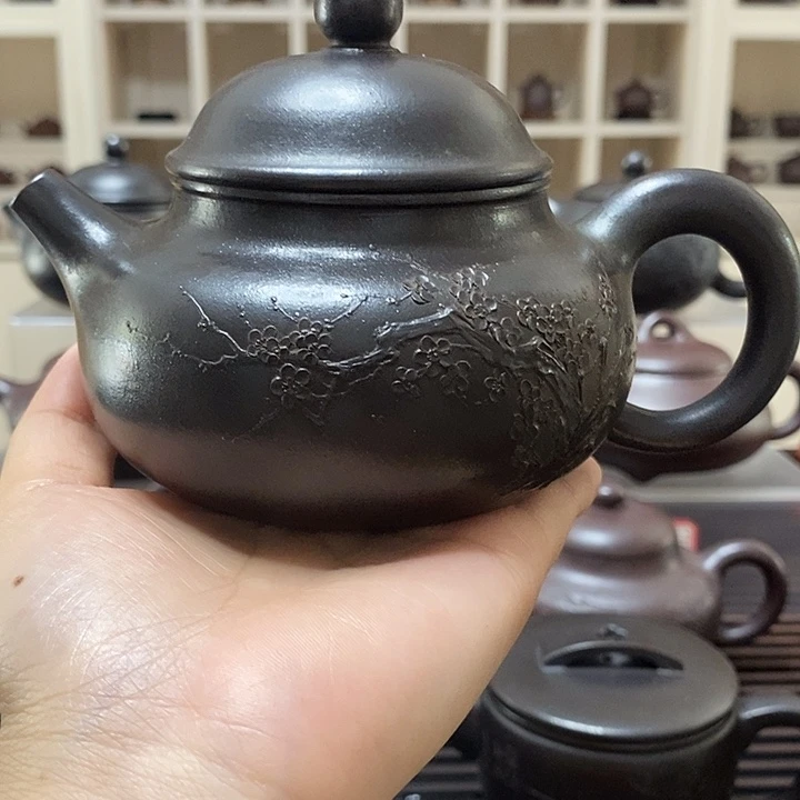 茶***哥茶壶紫砂原矿石黄容天cc左右