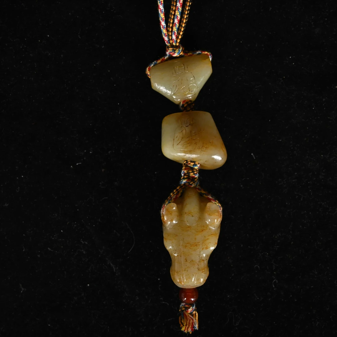 清代马首多宝佩/XW.113X370/集萃斋