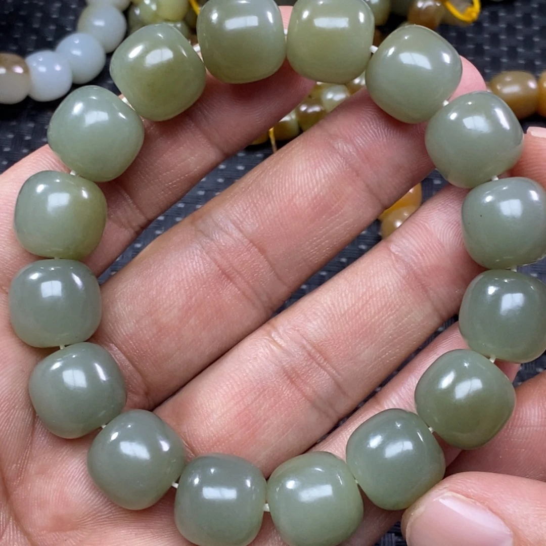 和田玉手链未镶嵌