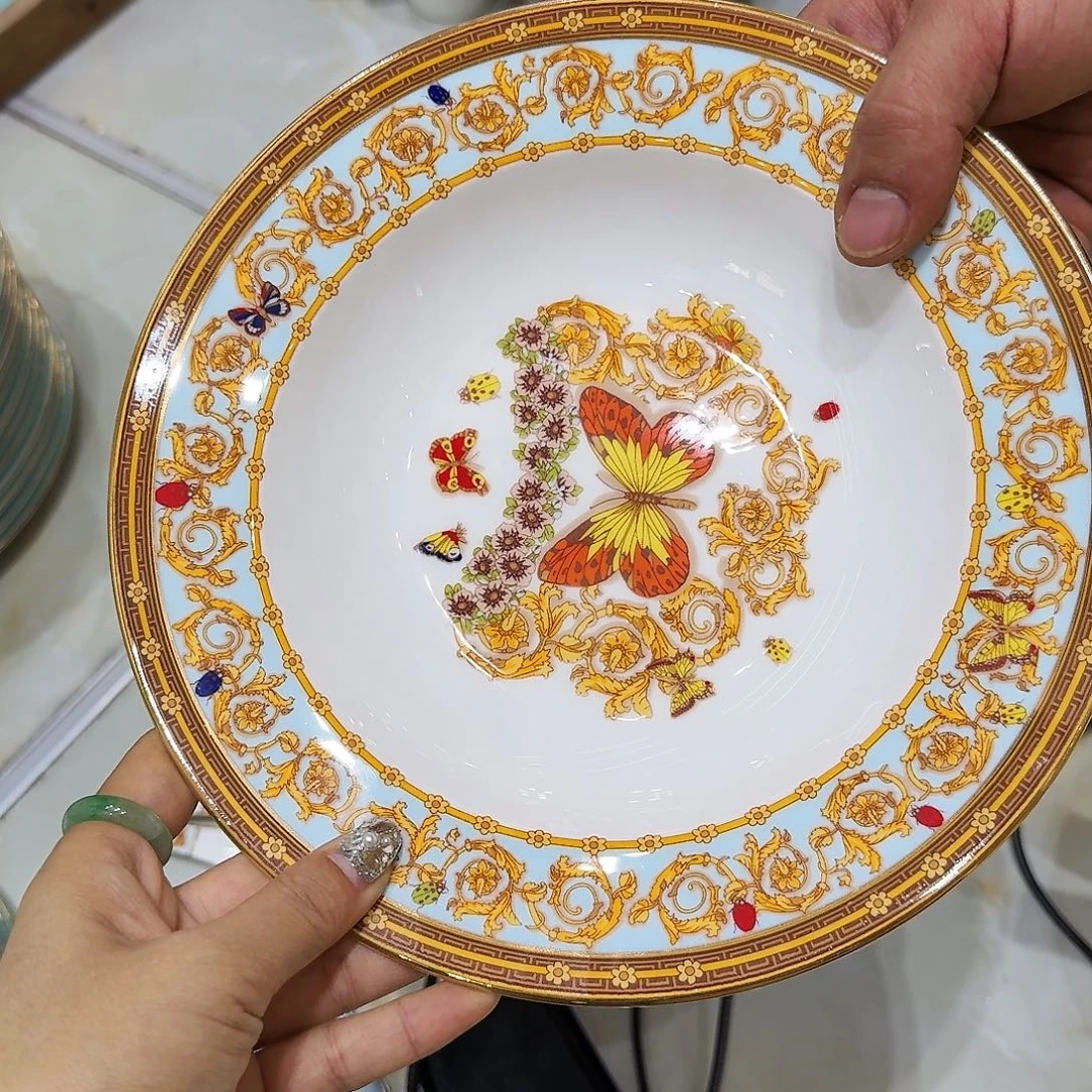 湘***若搪瓷骨瓷陶瓷餐具家用陶瓷