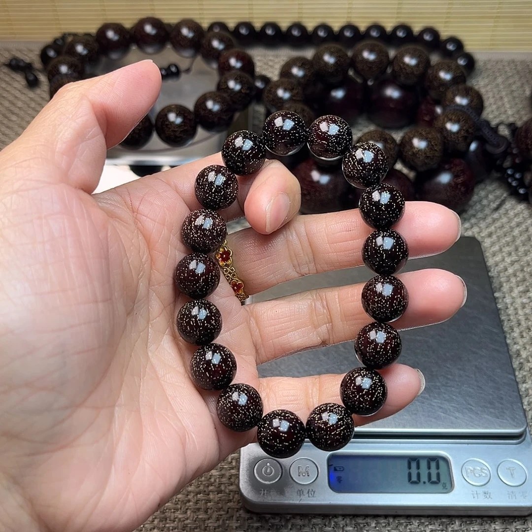 檀香紫檀（小叶紫檀）1.2 17颗 爆星