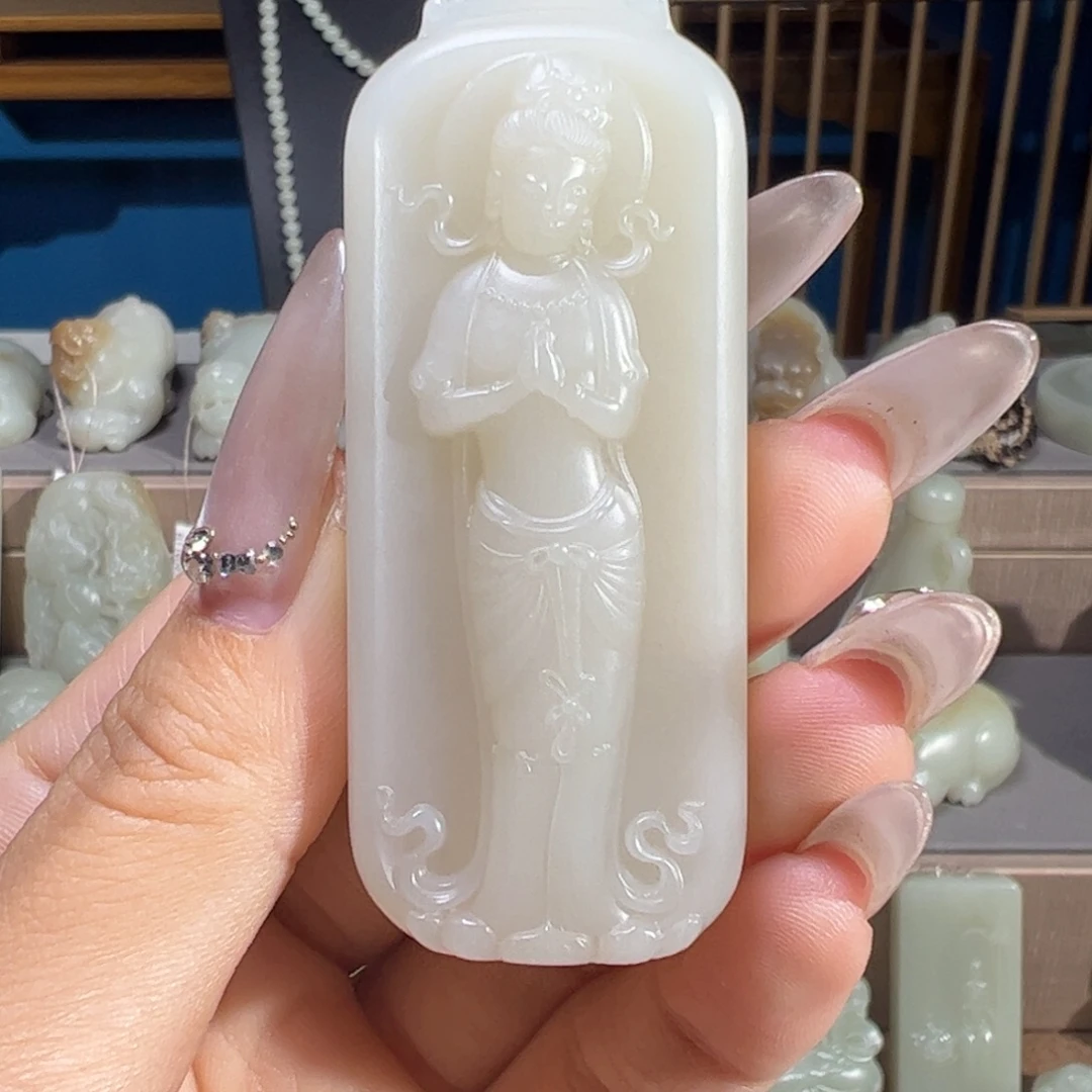 和田玉（糖玉）未镶嵌颈饰