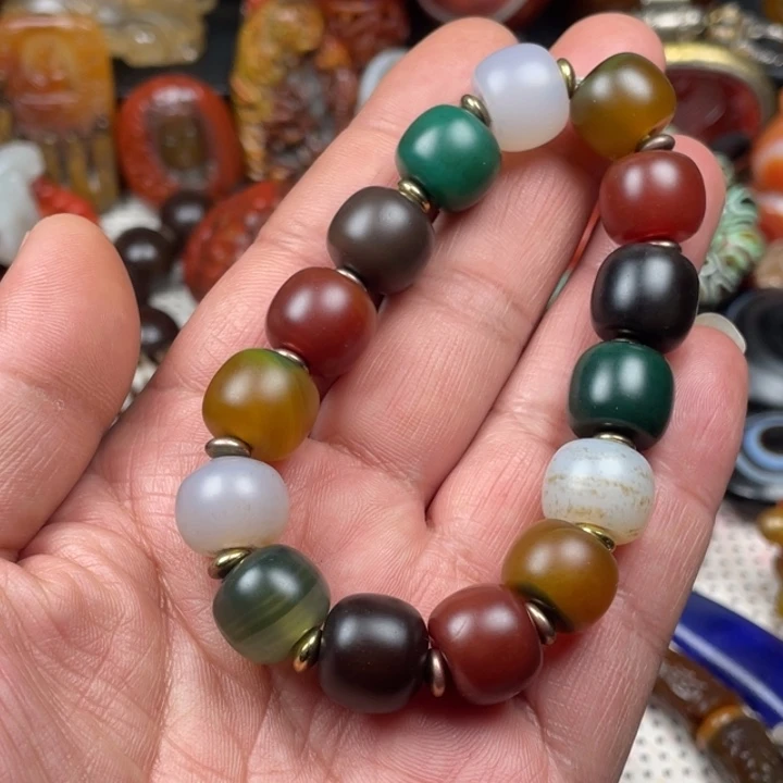 玛瑙/玉髓未镶嵌颈饰