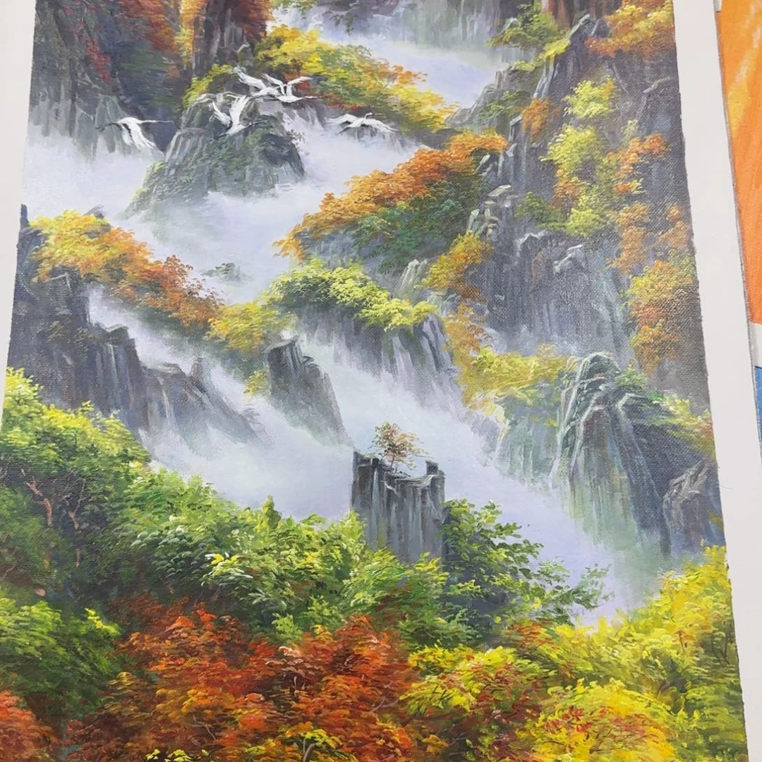 油画你在我心里是个