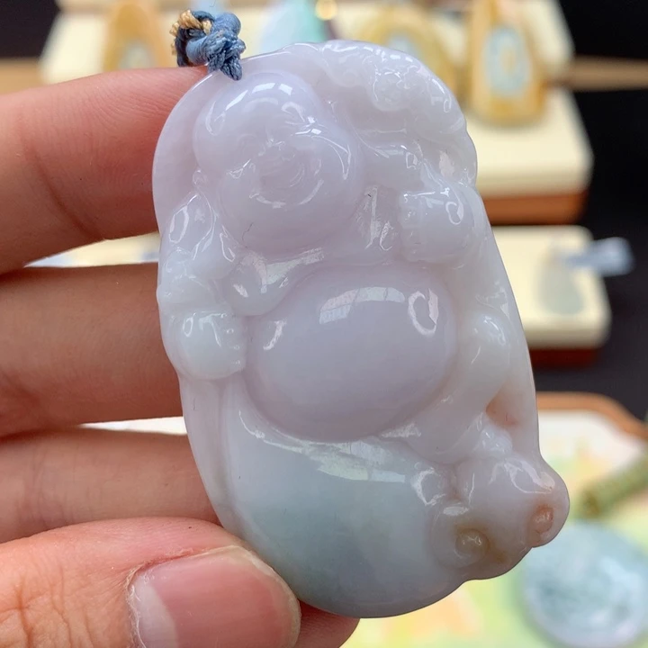 翡翠未镶嵌颈饰吊坠